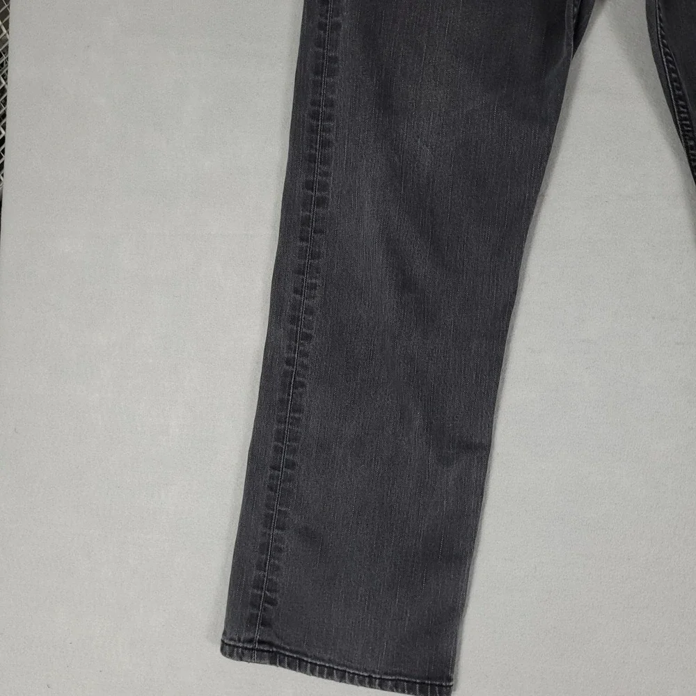 Levi's 541 Jeans Men's 38x30 Black Distressed Athletic Taper Denim 541-0960